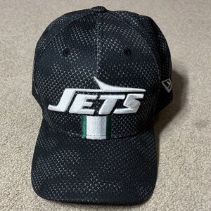 New Era Black Jets Logo Cap